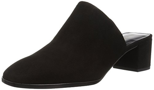 Via spiga women s ureila mule, black suede, 7.5 medium …