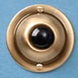 Door Bell Pushbutton Antique Brass