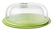 Ozeri INSTAVAC Ready-Serve Domed Food Storage Container, BPA-Free 4-Piece Nesting Set with Vacuum Seal