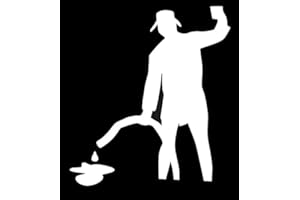 SixtyTwo24 Cousin Eddie Sticker - Decal [White] 5 inch Funny RV Camper Travel Trailer Sticker, Camper, Camping Sticker, Camping Accessories, Shitters Full, Griswold SIX586