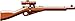 BrickArms Weapons Mosin Nagant 2.5" [Brown]