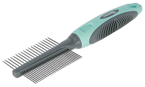 Double Fur Comb, Fine/Coarse, 21 cm
