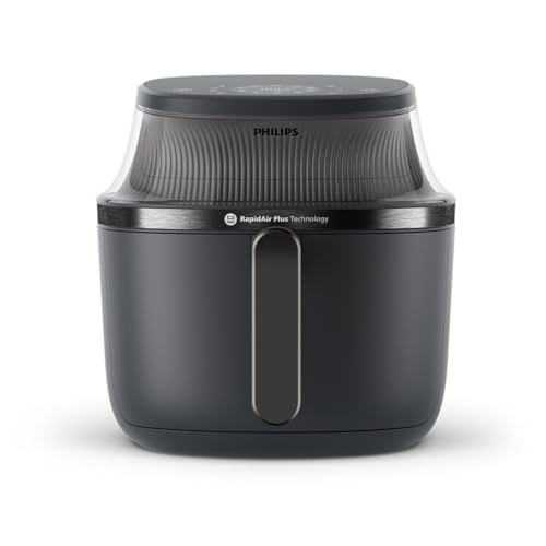 Philips Airfryer 3000 Serie Heißluftfritteuse, Schwarz, 6,2L
