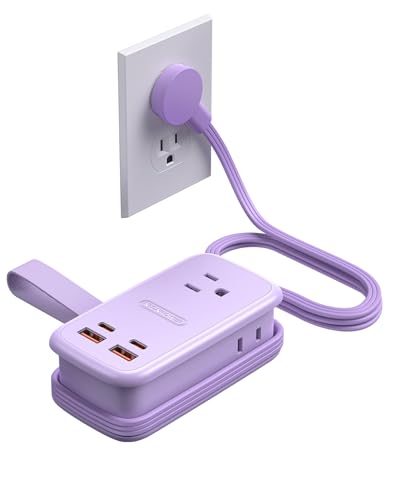 NTONPOWER GAN 7-Outlet Travel Power Strip