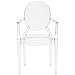 EdgeMod Burton Arm Chair in Clear