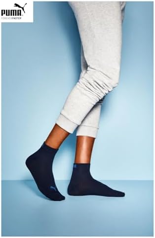 Unisex Plain Quarter 3 pack