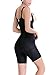 ieasysexy Women Waist Trainer Underbust Corset Thigh Reducer Bodysuit Shapewear Black