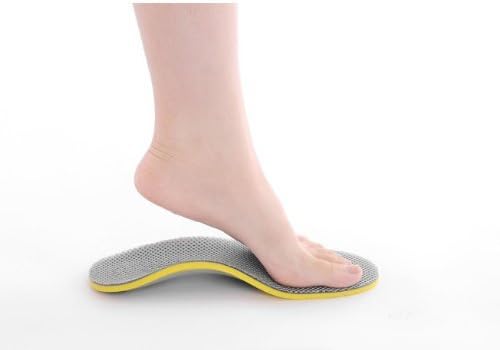 Minbon Comfort Orthotic Arch Support Insoles for Foot Pain Due to Flat Feet and Plantar Fasciitis(men)