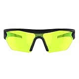 Battle Vision Night Vision Glasses by Atomic Beam, Anti Glare Glasses for Night Driving, Yellow Driving Glasses