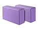 Yes4All High Density Eva Foam Blocks (Set of 2) - Multi Color Available - Non Slip, Scratch Proof Surface & Eco-Friendly