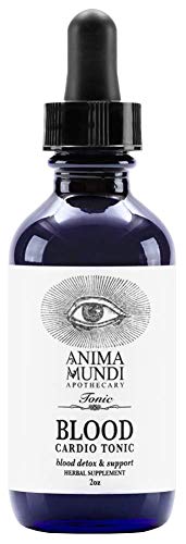 Anima Mundi Blood Detox & Cardio Support Tonic - High Potency Extract with PAU D'Arco, Sangre de Drago & Cat's Claw (2oz / 60ml)