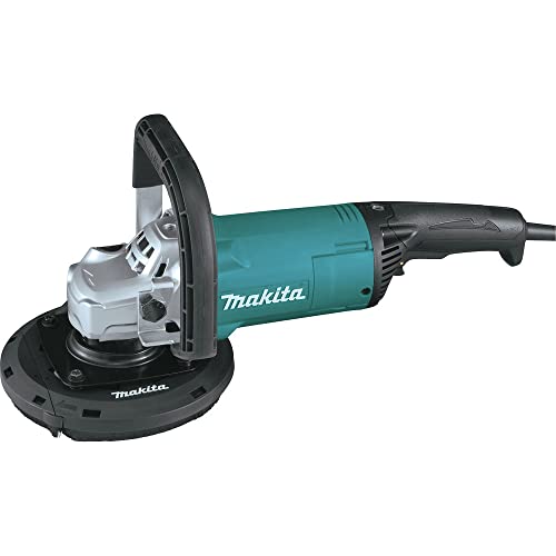 Makita GA9060RX3 Betonoberflächenhobel mit Staubabsaughaube, 22,9 cm