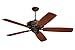 Luminance Carrera Grande Eco Ceiling Fan with DC Motor | Heavy Duty Energy Star Fixture with Wall Control | Downrod Mount for Standard Overhead Hanging | Customizable Size – Blades Sold Separately, Oil-rubbed Bronze, 37 to 45 Inches, 46 to 50 Inches, 51 to 55 Inches,56 to 65 Inches , 66 Inches & Up