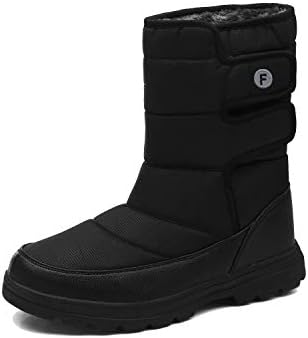 Mid calf snow boots(Hook and Loop)