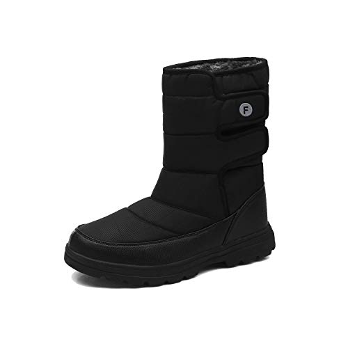 Mid calf snow boots(Hook and Loop)