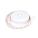 SMARTAKE Tape Measure, Retractable Measuring Tape, Double-Scale(60-Inch/150cm) Soft Sewing Tape with Push Button, White