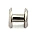 20 Pack Silver Chicago Screws Metal Nail Rivet Chicago Button for DIY Leather Decoration Round Head Stud Screw Silver