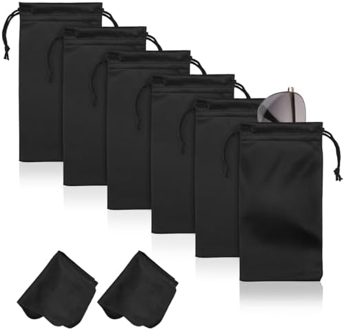 Treela 150 Pack Microfiber Case Pouch Bag Sunglasses Pouch  display picture 1