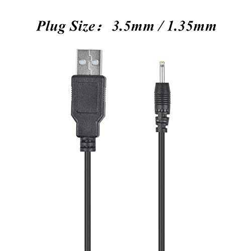 image for SLLEA USB 5V DC Cable PC Charging Cord for Microsoft Xbox 360 Wireless
