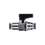 AIGNEP USA 86320-06-06 Mini Ball Valve, 3/8" Tube x