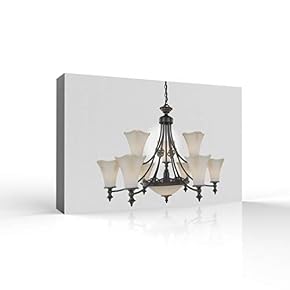 White Retro Chandelier for Bedroom