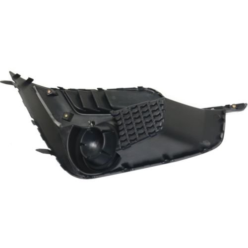 Make Auto Parts Manufacturing - DRIVER SIDE FOG LAMP HOLE COVER; BLACK WITH CHROME TRIM; SEDAN/WAGON - SU1038109 - Thumbnail 5