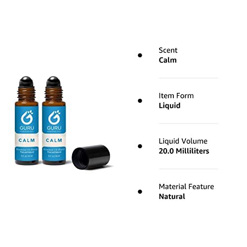 Calm Essential Oil Blend Duo (2 Pack) Stress Relaxation Relief Gifts