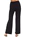 Amie Finery Palazzo Pants For Women Wide Fold Over High Waist Loose Lounge Pants Made In USA