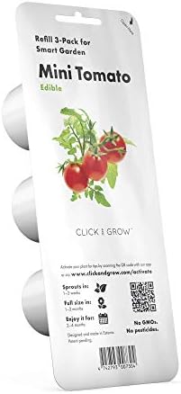 Emsa 3 Cápsulas Tomate Click & Grow, Semillas apta para Smart ...