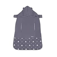 SONARIN Universal All Seasons Weather Cover for Baby Carrier,Cloak for Winter Warm,Footmuff,Windproof,Waterproof,Detachable hat(Gray)