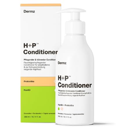 Dermz H+P Conditioner. For Psoriasis, Eczema, Dermatitis & Dandruff. Relief from Dry, Itchy Scalp.
