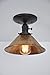 Ceiling Mounted Unfinished Copper Light Fixture 8