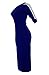 Chellysun Women Striped Half Sleeve Bodycon Dress Slim Fit Midi Dress Clubwear
