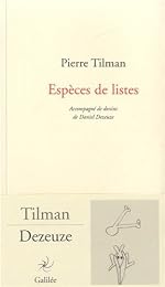 Espèces de listes