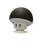 Wireless Portable Mini mushroom Bluetooth Speaker - Built-in Lithium Battery and Mic - Auto Pairing Feature for Easy Pairing Compatible with all Bluetooth devices - Hands-free Calling - Black