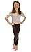 Vivian's Fashions Long Leggings, Girls, Cotton