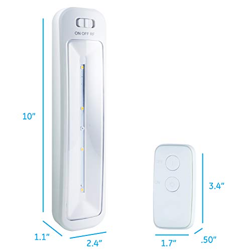 GE Under Light, 3 Pack, 10 Inch, Wireless, Battery Operated
