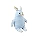 Miniso Cute Bunny Rabbit Stuffed Animals, Plush Pillow Toy, Gift for Kids, Blue, 12
