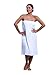 Boca Terry Womens Spa Wrap - 100% Cotton Spa, Shower, Bath and Gym Towel w Snaps - Towel Wrap for Women.