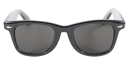 Pacific Coast Blues Brothers Glasses (Black Frame/Smoke Lens)