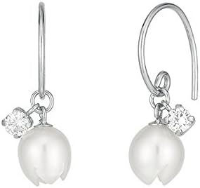Amazon Co Jp テイクアップ ピュア Take Up Pure すずらんパールピアス Wg ホワイトゴールド Wg ジュエリー