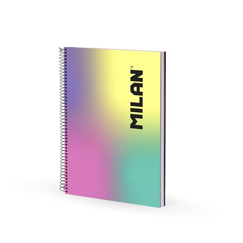 MILAN A4 Hardcover Spiral Notebook - 120 Sheets - 95gsm - Sunset Collection