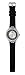 Luxurious Rappers Best Hip Hop Bling Bling Iced Look Watch with Crafted Dial - 8623 Silver Black