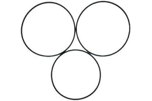 superbobi 2 Drive Belts and 1 Door Belt Fit for Sony 300 400 CDP-CX300 CDP-CX400 CD Player Belts