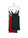 Organizer Hangers for Tank Tops, Bras & Camis by Dr. Organizer – USA Patented Steel 3-Piece Set – Space-Saving Multi-Hanger Holds 24 Garments – Rust-Resistant, Durable Closet & Laundry Organizer