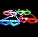 BEST PARTY FAVORS OF 2016! 12 Piece Light-Up Flashing Glasses For Children & Adult Parties (4 Colors: Red, Green, Blue, & Pink)- With Push On/Off Button for All Occasions
