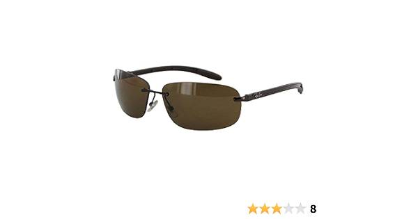 RAYBAN TECH CARBON Fiber Polarized Sunglasses - Silver/Gray - (RB 8303)  $90.09 - PicClick