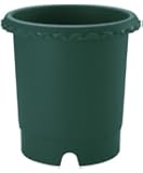 リッチェル バラ鉢 8号 ダークグリーン