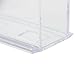 Clear-Ad - LHF-S160 - Acrylic Free Standing Flyer Holder 8.5 x 11 – Plastic Desk Organizer for Posters, Magazines, A4 Papers, Envelopes, Documents (Pack of 4)