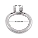 TERNENCE Stainless Chastity Device Ergonomic Design Base Ring Male Briefs Spares H245 (1.77 inch / 45mm)